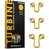 Turbine Nasal Dilator for Athletes - Pack of 3 Starter Turbine Dilators Designed for Athletic Training - Increase Airflow To Lungs by 38% During Exercise, Sports Training, Cycling & Running