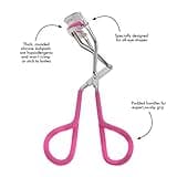 Tweezerman Neon Great Grip Eyelash Curler, Pink