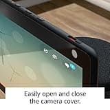 Echo Show 10 (Newest gen) | HD smart display with motion and Alexa | Charcoal Fabric