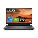 Dell G15 5530 15.6" FHD 120Hz Gaming Laptop, Intel Core i5-13450HX, NVIDIA GeForce RTX 3050 6GB, 16GB RAM, 512GB SSD, Windows 11 Home, English-UK Backlit Keyboard, Dark Shadow Grey