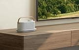Sony Wireless Handy TV Speaker for Hard of Hearing and Seniors - White (SRSLSR200.CE7) One Size