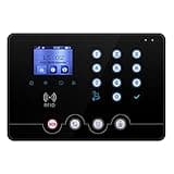 Wolf Guard WiFi 4G Wireless Home Burglar Security Alarm System Kits W4Q-Black-W06, Tuya Smartlife APP, Amazon Alexa, with RFID cards, Solar Siren, Window Door sensors, Motion Detector