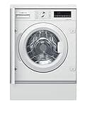 Bosch Home & Kitchen Appliances Bosch WIW28502GB Built in Washing Machine with 8kg Capacity, 5 Year Warranty (T&Cs apply), SpeedPerfect, ActiveWater Plus, EcoSilence Drive, 1400rpm, White, Serie 8