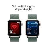 Apple Watch SE (2nd Gen) GPS+Cellular 40mm Smartwatch with Starlight Aluminium Case with Lake Green Sport Loop - One Size. Fitness & Sleep Trackers, Crash Detection, Heart Rate Monitor, Carbon Neutral