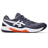 ASICS Men's Gel-Dedicate 8 Sneaker, Indigo Fog/White, 9 UK