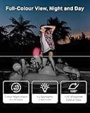 Tapo TC82 2K Battery Security Camera Outdoor Wireless, Indoor & Outdoor CCTV Camera, Colour Night Vision, No Monthly Fee, AI Detection, IP65, 180-Day Battery Life, Works with Alexa & Google