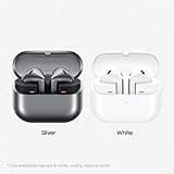Samsung Galaxy Buds3 White with Galaxy AI, Wireless Earbuds, Noise Cancelling, Bluetooth, 360 Audio, 2 Year Manufacturer Extended Warranty (UK Version)