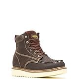 Wolverine Men's Loader 6" Soft Toe Wedge Work Boot, Brown, 9 M US