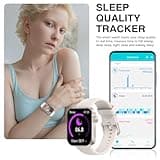 Smart Watch for Women Men Answer/Make Call,1.85"HD Screen Fitness tracker with Step Counter,140+ Sport Modes Smartwatch with Heart Rate Sleep Monitor,IP68 Waterproof Activity Tracker for Android iOS