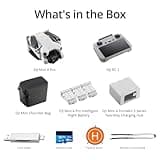 DJI Mini 4 Pro Fly More Combo with DJI RC 2 (screen remote controller), Folding Mini-Drone with 4K HDR Video Camera for Adults, Under 0.549 lbs/249 g, 34-Min Flight Time, 2 Extra Batteries