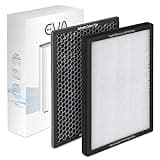 EVA Alto four Air Purifier, Ultra Silent 17dB, True HEPA 99.97% Allergen, Smoke, Pet Dander, Dust, Pollen Removal, Active Carbon - 55m² Multi-Room Coverage (Long life filter set)