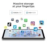 DOOGEE 2025 Newest Android 15 Tablets, U11 11 Inch Tablet,16GB RAM+128GB ROM (TF 2TB), 8580mAh, Octa Core,5G WiFi Android Tablets| Widevine L1 | Netflix | Bluetooth 5.0 | 13MP+5MP | GPS | OTG - Black
