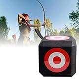 KENANLAN Crossbow Targets, 24 * 24 * 24 6-sided EVA Archery Target Cube Outdoor Recurve Bow and Arrow Straight Draw Bow General Equipment Accessories