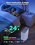 GoveeLife Smart Air Purifier for Home Large Rooms and Allergies, Covers up to 97m², PM2.5 Monitor, HEPA Sleep Mode, 3-in-1 Filter with App and Alexa Control for Pet Hair, Pollen, and Odors