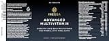 Inessa Multivitamin with CoQ10 100mg, Vitamin D3 2000 IU, K2 100mcg, B Complex, Vitamins A 800mcg, Folic Acid as 5-MTHF 400mcg, Zinc 20mg and Lutein