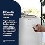De'Longhi Pinguino AP98 Gentle Jet Portable Air Conditioning Unit, 11500 BTU/h, For Rooms up to 100m3