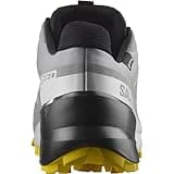 Salomon Men's Speedcross Gore-TEX Running Shoe, Sharkskin/Black/Lemon, 9.5 UK