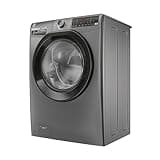 Hoover H-WASH 350 9kg Freestanding Washing Machine, 1400 RPM, A Rated, ECO-Power Inverter Motor, hOn App, 60 Programmes, Eco Doser, Power Care System, Graphite, 60x54x85 cm - H3WPS496TAMBR680