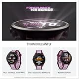 Garmin Forerunner 165 GPS 43mm Running Smartwatch, Lightweight, AMOLED Touchscreen, Advanced Training, Insights and Features, Safety & Tracking Features, up to 11 days Battery Life, White