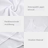 NUOZA Mens Vest Tank Top 5 Pack Fine Rib Muscle Shirts Cotton -Mix,4XL
