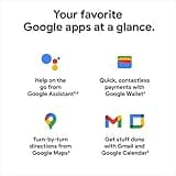 Google Pixel Watch 1st Gen (Previous Model) - Android Smartwatch with Fitbit Activity Tracking - Heart Rate Tracking Watch - Matte Black Stainless Steel case with Obsidian Active band - WiFi