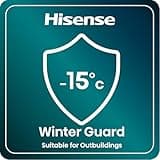 Hisense FC247D4AWLE, 191L, Freestanding Chest Freezer, 4 Star Freezer Rating, E Rated in White