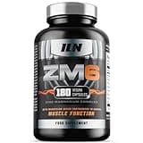 ZM6 - High Strength Zinc Magnesium Supplement - Zinc and Magnesium Tablets for Normal Muscle Function - Zinc Magnesium Booster - 180 Vegetarian Capsules