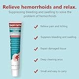 Haemorrhoids & Piles Cream 20g - Hemorrhoids Treatment and Prevention - Helps with for Pain, Swelling, Itching & Bleeding, Maximum Pain Relief