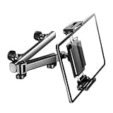 Soporte para tableta para automóvil, Soporte para tableta para automóvil, Soporte telescópico para tableta con reposacabezas de coche, Soporte plegable para teléfono de coche, accesorios de coche