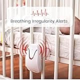 Babysense HD Video Baby Monitor with Night Light Camera & Medically Certified Baby Movement Monitor with Real-Time No Breathing Motion Alerts, Tracks Breathing Motion Irregularity, Non-Contact, 2-in-1