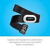 Garmin HRM-Pro Plus Premium Chest Strap Heart Rate Monitor, Captures Running Dynamics, Transmission via ANT+ and BLE (010-13118-05)