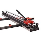 ROJOO 48inch Double Slide Rail Manual Tile Cutting Machine Wide Aluminum Bottom Plate Ceramic Porcelain Tile Cutter Heavy Duty 1200mm RJ1200JCSG