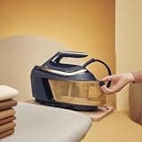 Philips PerfectCare 6000 Series Steam Generator, 2400 W, 600g Steam Flow, 8 Bar Pressure, No Burns with OptimalTEMP Technology, 1.8L Tank, Black (PSG6066/26)