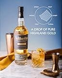 Tullibardine Sovereign | Highland Single Malt Scotch Whisky | 70cl | 43% ABV | Well Balanced & Approachable Whisky | Hints of Vanilla, Toffee & Creamy Chocolate | Scotch Whisky With Gift Box