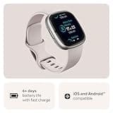 Google Fitbit Sense 2 Health and Fitness Smartwatch with built-in GPS, advanced health features, up to 6 days battery life - Compatible with iOS 15 or higher & Android OS 9.0 or higher