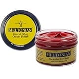 Meltonian Cream | Cardinal Red 023 | Quality Shoe Polish for Leather and Leatherette (Synthetic) | Use on Boots, Shoes, Belts, Gloves, Purses and Accessories | Leather Conditioner | 1.7 OZ Jar