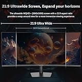 Z-Edge 38 Inch Ultrawide Curved Gaming Monitor 144Hz UWQHD+ 3840x1660 IPS Monitor 1ms MPRT, 21:9 Curved Screen, FreeSync, HDR10, Tilt/Swivel/Height Adjustable, HDMI DisplayPort
