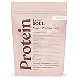Free Soul Vegan Protein Powder | Formulated for Women | 600g | 20g Protein with Added Nutrients | Gluten & Soy Free Plant-Based Nutrition Shake | Pea & Hemp Isolate Protein | Vanilla Flavour