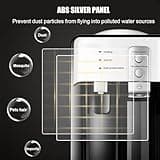 Water Cooler Dispenser with Ice Maker - Hot & Cold Water Dispenser for Home, Office, or Dormitory - Electric Water Cooler with Ice Making Capability