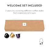 Nespresso Citiz Coffee Machine with Aeroccino Milk Frother by De'Longhi for Original Coffee Pods, Latte, Cappuccino, Espresso, Starter Capsule Set Included, EN267.WAE, White