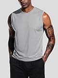 Teesmen 3pcs Tank Top for Men Gym Sleeveless Running Quick Dry Breathable Men Vests Multipack (Multicolor set2-XL)