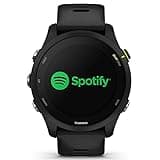 Garmin Forerunner 255 Music GPS 46mm Running Smartwatch, Lightweight, Music Storage, Advanced Training & Insights, Safety & Tracking Features, up to 14 days Battery Life, Black