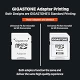 GIGASTONE [5-Yrs Free Data Recovery 256GB Micro SD Card, 4K Camera Pro, A2 V30 for Smartphone, Gopro, Action Cams, 4K UHD Video, Nintendo-Switch Compatible, Up to 100MB/s, UHS-I U3 C10 with Adapter