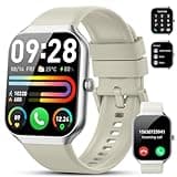 Smart Watch for Men Women Answer/Make Calls, 1.96" Fitness Watch, Fitness Tracker with Heart Rate Sleep Monitor, Step Counter, 110+ Sports Activity Trackers, IP68 Waterproof Smartwatch for Android iOS