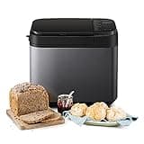Panasonic YR2540 Fully Automatic Breadmaker, with yeast & nut dispensers, Manual Settings for Bread & Rising, Dual Temperature Sensors, 13 Hours Digital Timer, Gunmetal