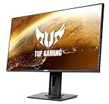 ASUS TUF Gaming VG279QM HDR Gaming Monitor - 27 Inch Full HD (1920 x 1080), Fast IPS, 280Hz, 1 ms (GTG), Extreme Low Motion Blur Sync, G-SYNC Compatible, DisplayHDR 400, Black