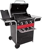Char-Broil Gas BBQ Gas2Coal 330 Hybrid - 3-burner Gas & Coal Barbecue Grill - Ideal for Outdoor Cooking, Garden, Balcony and Patio