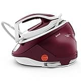 Tefal High Pressure Steam Generator Iron, 135g/min Steam Output, Non-Stick Durilium Soleplate, 540g/min Steam Boost, 7.5-Pump Bars with Pro Express Protect Technology, White & Burgundy, (GV9220)