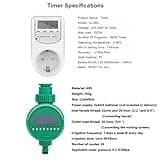 Misting Cooling System Kit With Timers & 24V Silent Pump & Brass Sprayers - Outdoor Patio Mister System Drip Irrigation System For Outside Patio, Garden