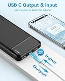 AsperX 2-Pack Power Bank Portable Charger Fast Charging 10000mAh, PowerBank USB C Input and Output, Battery Pack Compatible with iPhone, Samsung, Huawei, iPad, Tablets and More